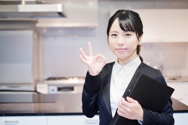 OKしている不動産女子営業